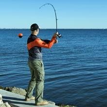 deeper fish finder casting